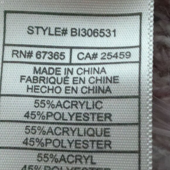 BB DAKOTA  by Steve Madden NWT Long Sleeve Open Front Pink Cardigan w/ Pockets L - Picture 6 of 9